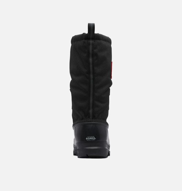 Botas Nieve Sorel Hombre - Glacier™ Xt Negras/Rojas - 07982-NVAB